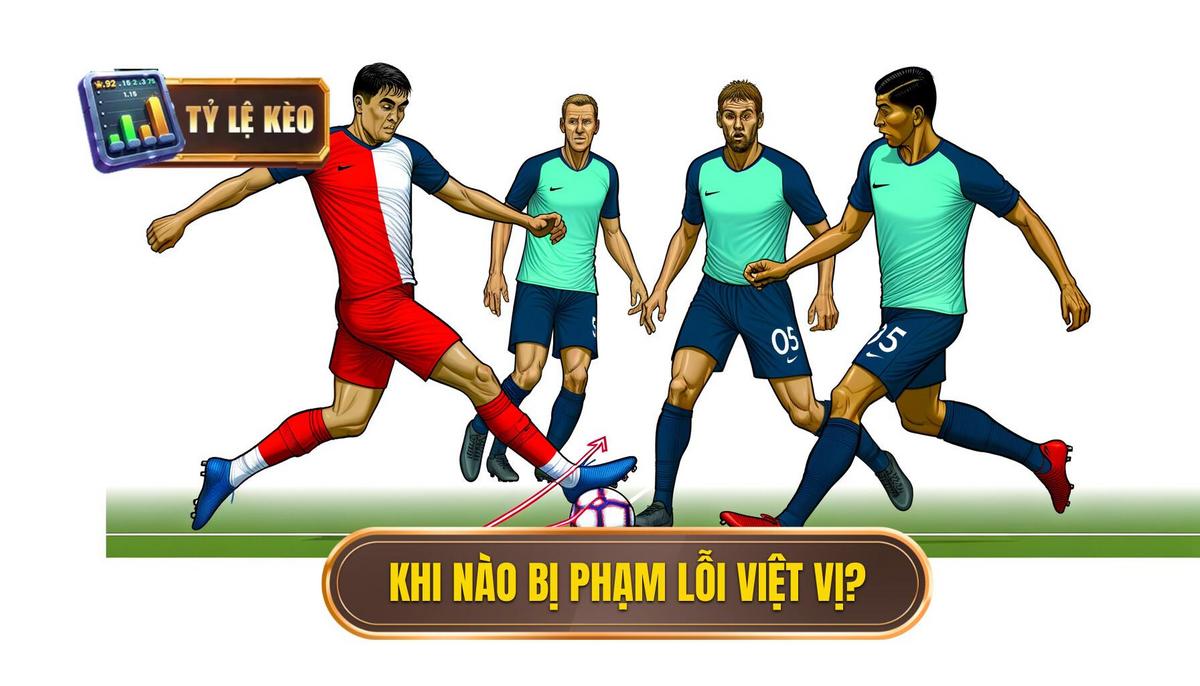 2. Khi Nào Phạm Lỗi Việt Vị (Offside Offence)_