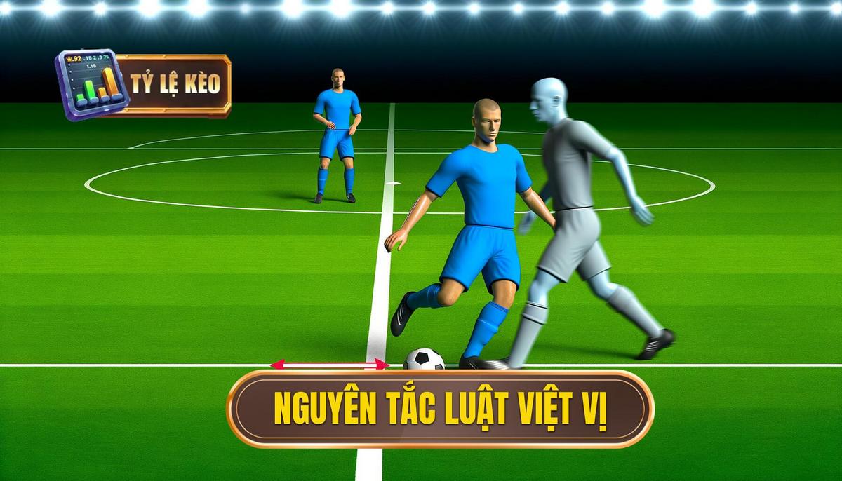 Việt vị là gì? Giải thích chi tiết và dễ hiểu trong bóng đá 2 Nguyên tắc của luật việt vị