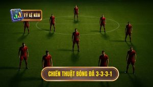 Chiến thuật bóng đá 3-3-3-1