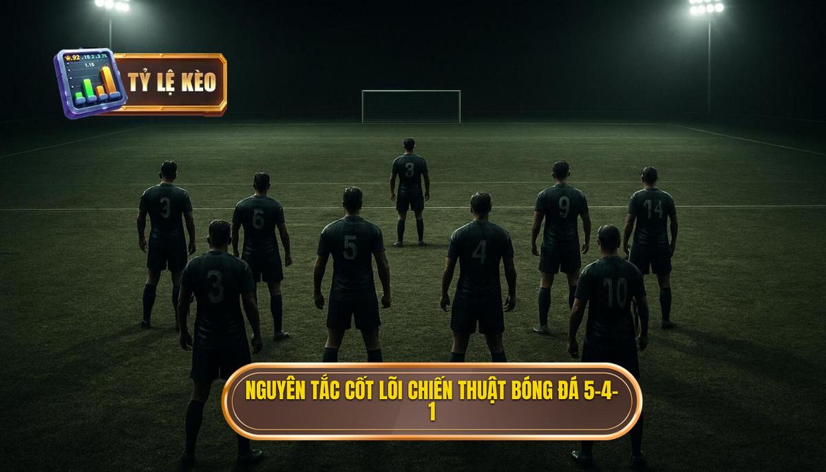 Nguyên Tắc Cốt Lõi Của Chiến thuật bóng đá 5-4-1 phòng ngự